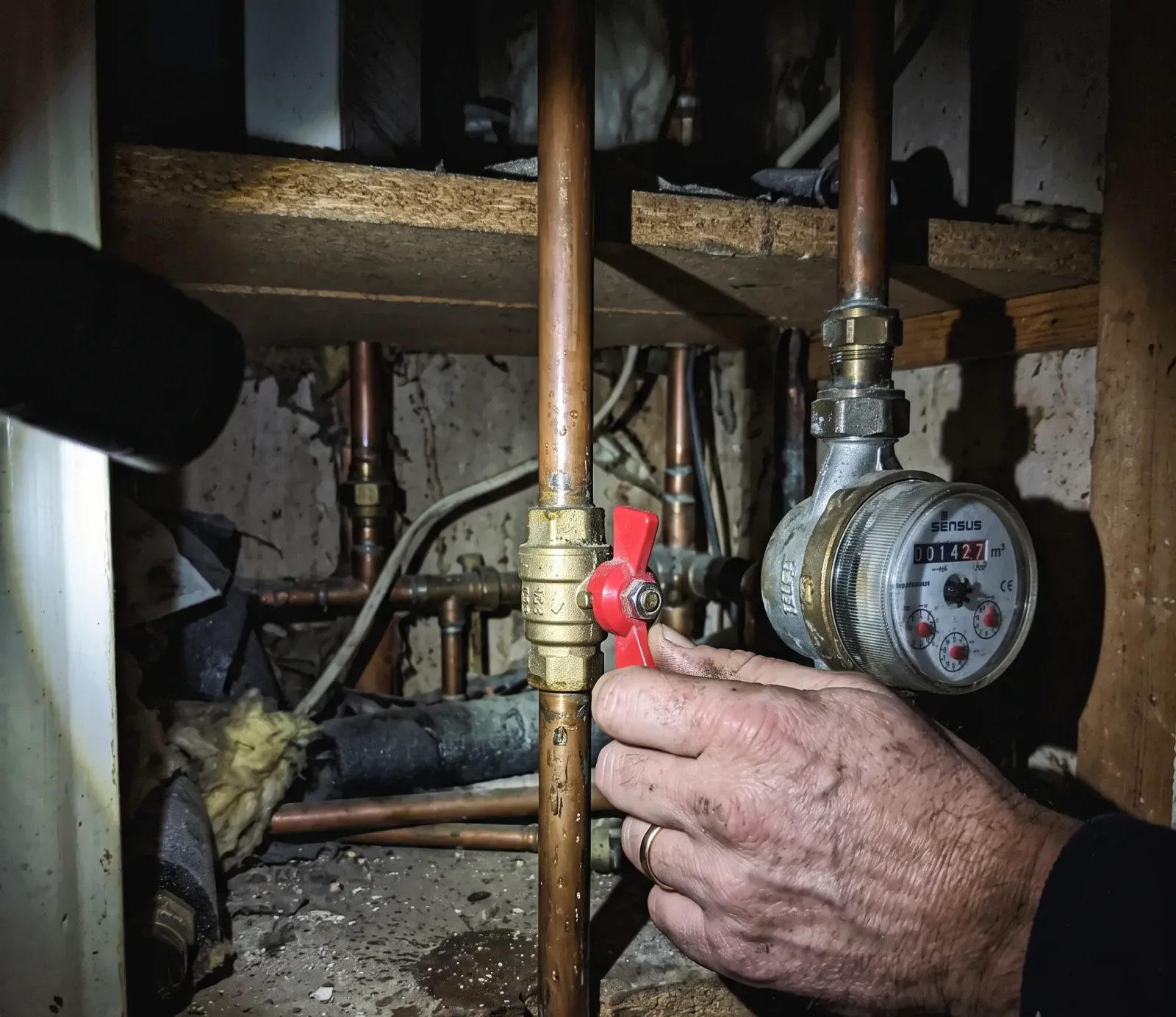 Fixture Supply Line Leak Extraction water extraction service in Tennessee